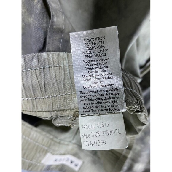 PacSun Shorts Men Large Multicolor Tie Dye Swim Trunks Volley Cotton Drawstring - Picture 12 of 15